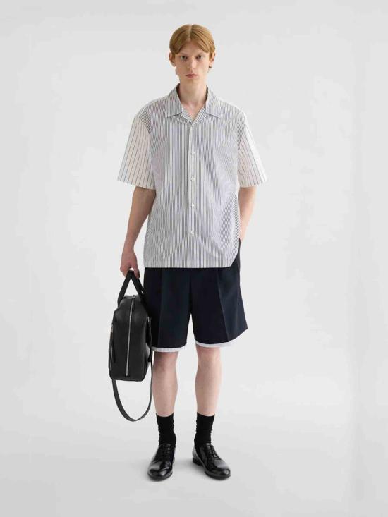 26SS 질샌더 숏팬츠 J22KA0329J41444 402 Black - JIL SANDER