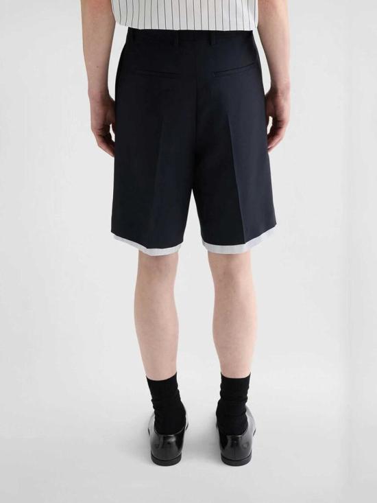 26SS 질샌더 숏팬츠 J22KA0329J41444 402 Black - JIL SANDER