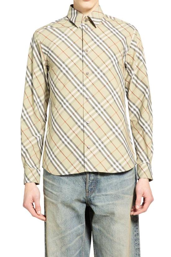 26SS 버버리 긴팔 셔츠 8120426 C4053 GREEN