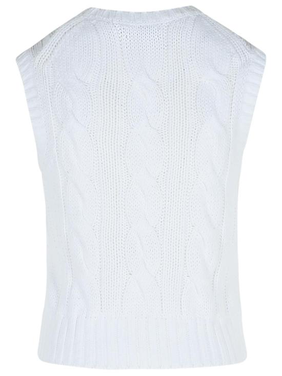 25FW 폴로 랄프로렌 스웨터 211959295001 White - POLO RALPH LAUREN