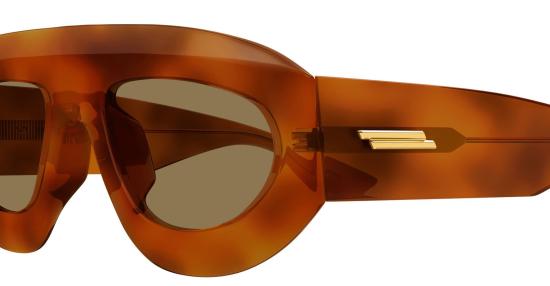 25FW 보테가베네타 안경 BV1358S 002 Brown - BOTTEGA VENETA