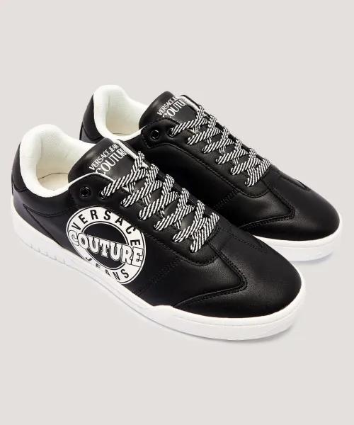 25FW 베르사체 스니커즈 79YA3SD1 ZPB37 899 BLACK DOM - VERSACE