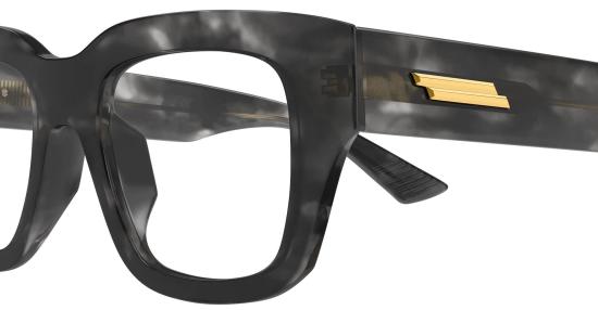 25FW 보테가베네타 안경 BV1361O 006 Black - BOTTEGA VENETA