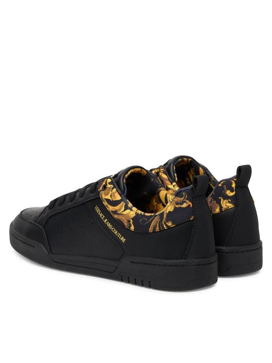  베르사체 스니커즈 79YA3SD6 ZPB38 G89 BLACK GOLD DOM - VERSACE