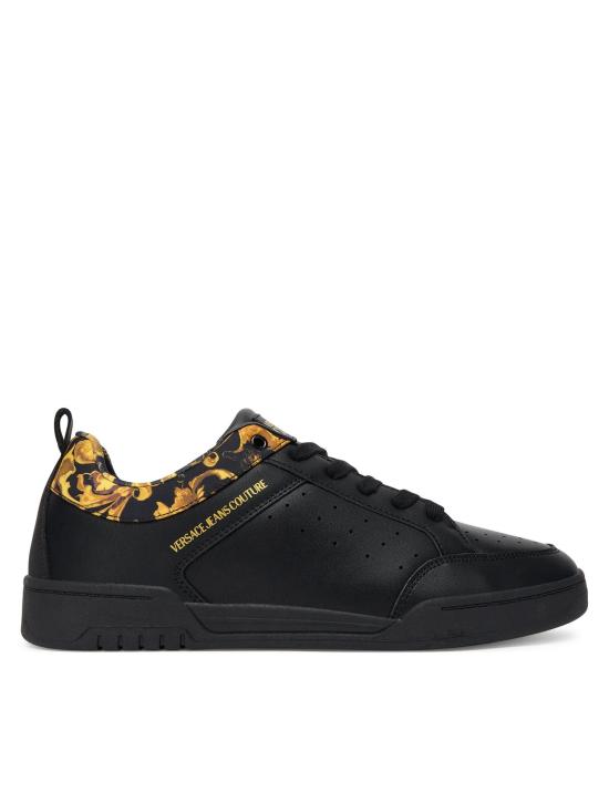  베르사체 스니커즈 79YA3SD6 ZPB38 G89 BLACK GOLD DOM