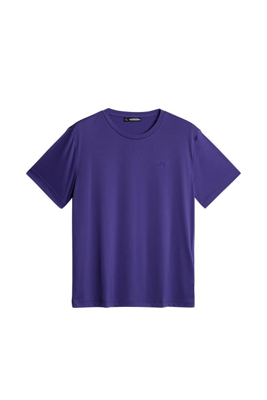  제이린드버그 반팔 티셔츠 AMJT12632O354 DEEP WISTERIA DOM
