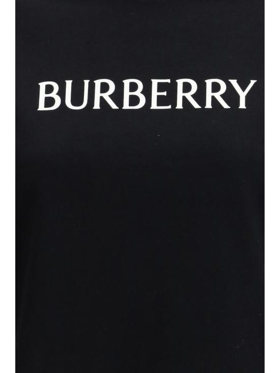 26SS 버버리 반팔 티셔츠 8118977 A1189 Black - BURBERRY