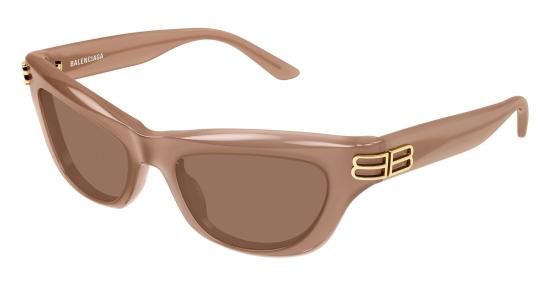 25FW 발렌시아가 안경 BB0430S 004 Beige - BALENCIAGA