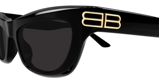 25FW 발렌시아가 안경 BB0430S 001 Black - BALENCIAGA