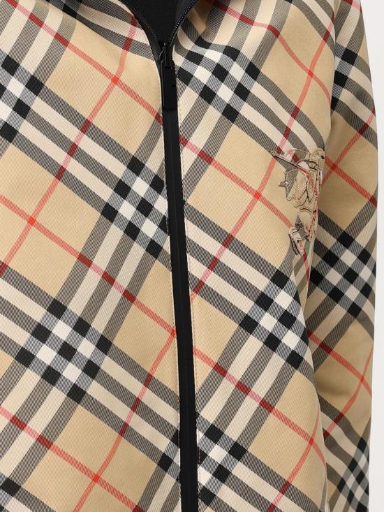 25FW 버버리 체크 리버시블 크롭 자켓 8104107 SAND DOM - BURBERRY