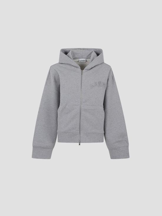 25FW 가니 후드 티셔츠 T4328921 PALOMA MELANGE DOM