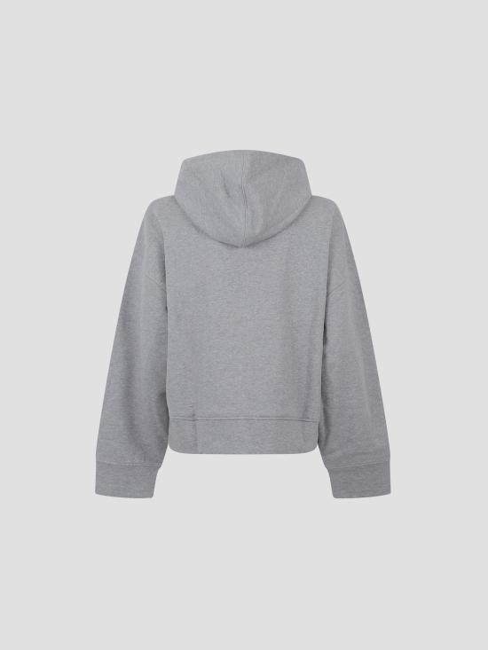 25FW 가니 후드 티셔츠 T4328921 PALOMA MELANGE DOM - GANNI