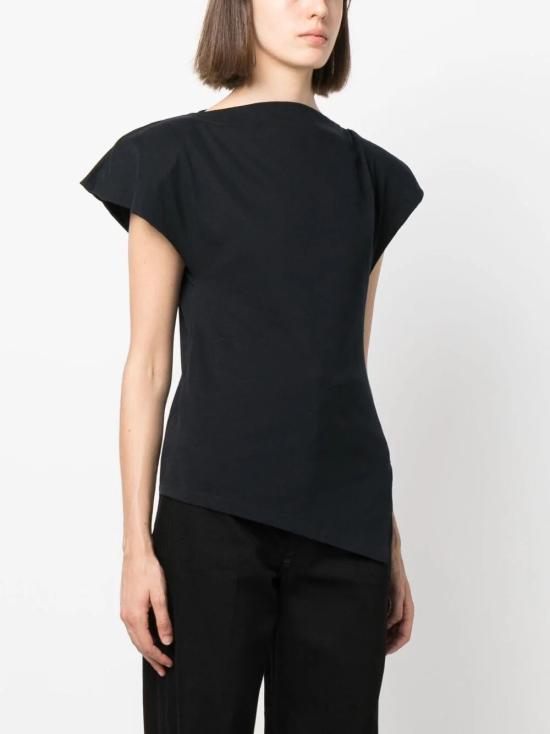 26SS 이자벨마랑 반팔 티셔츠 TS0097FAA1N41I01BK BLACK DOM - ISABEL MARANT