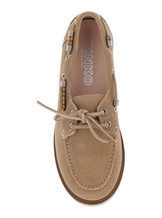 26SS 핑코 로퍼 SD0539P002I35 Beige - PINKO