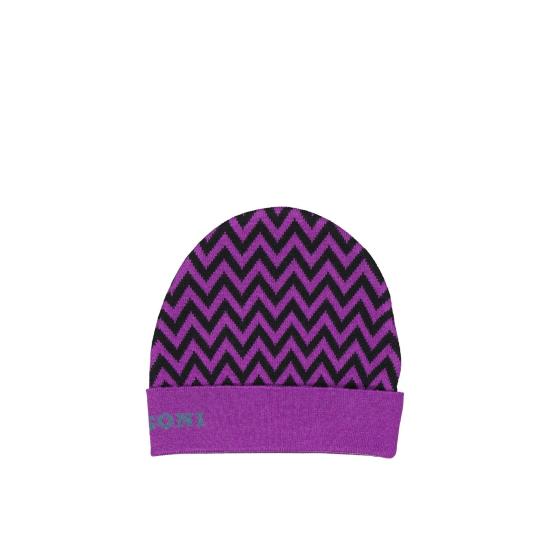  미소니 비니 CP00W0DA702 0006 Purple PURPLE - MISSONI