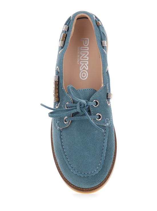 26SS 핑코 로퍼 SD0539P002311 Light blue - PINKO