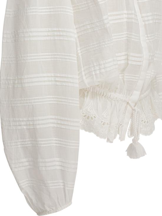 26SS 이자벨마랑에뚜왈 블라우스 26PHT0767FAD1J05E20WH White - ISABEL MARANT ETOILE