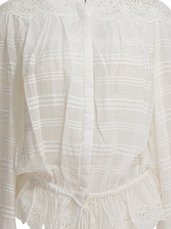 26SS 이자벨마랑에뚜왈 블라우스 26PHT0767FAD1J05E20WH White - ISABEL MARANT ETOILE