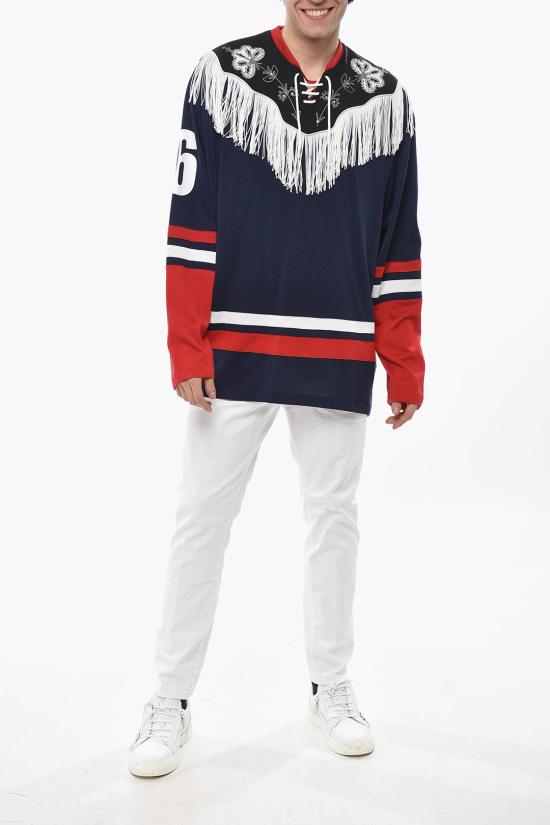  디스퀘어드2 긴팔 티셔츠 S71GD1327 S21658 962 Blue - DSQUARED2