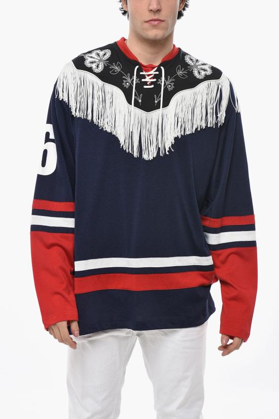  디스퀘어드2 긴팔 티셔츠 S71GD1327 S21658 962 Blue