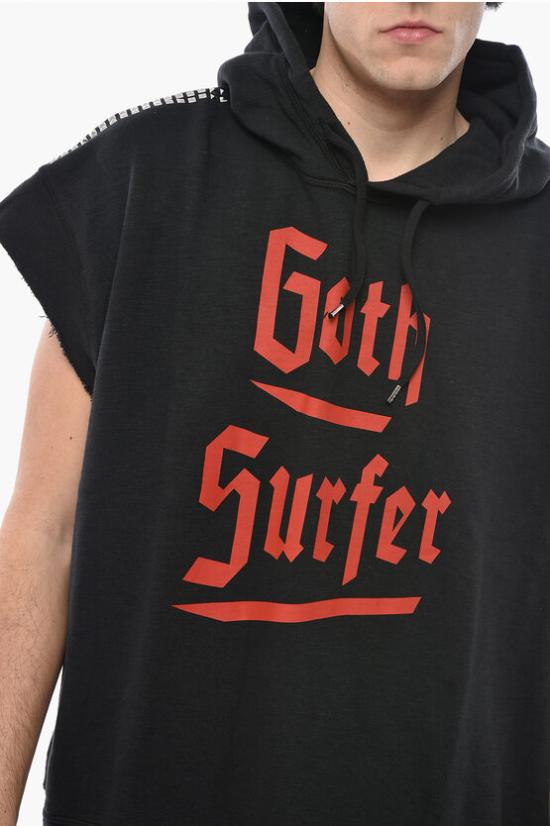  디스퀘어드2 후드 티셔츠 S74GU0702 S25061 900 Black - DSQUARED2