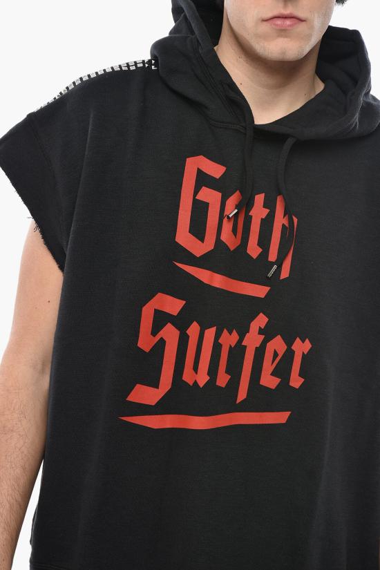  디스퀘어드2 후드 티셔츠 S74GU0702 S25061 900 Black - DSQUARED2