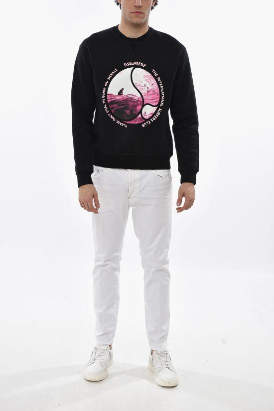  디스퀘어드2 긴팔 티셔츠 S71GU0576 S25551 900 Black - DSQUARED2