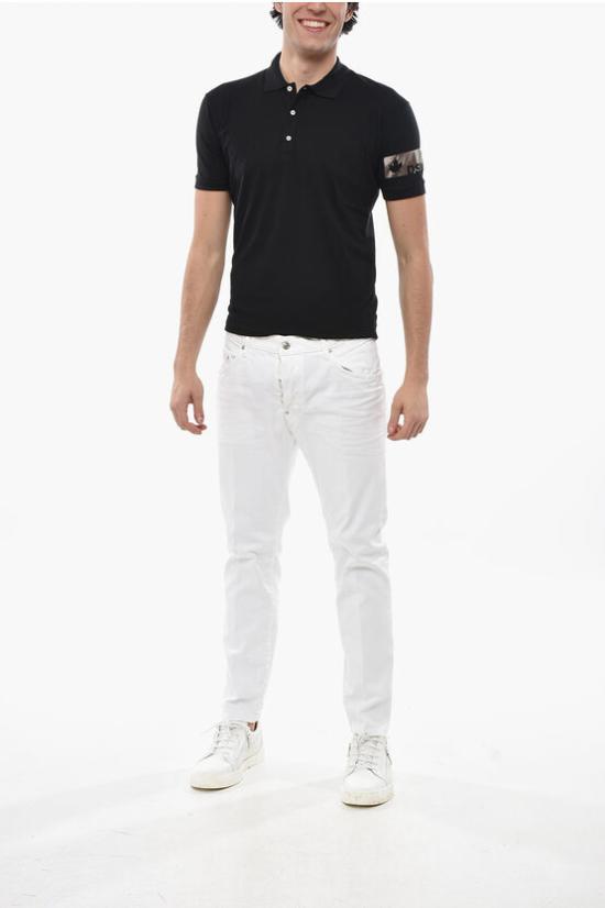  디스퀘어드2 폴로 티셔츠 S71GL0008 S23298 900 Black - DSQUARED2