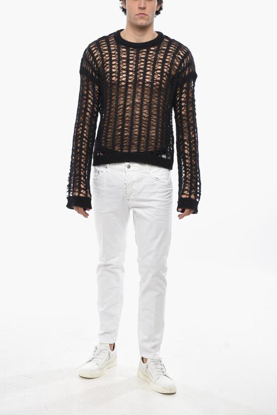 디스퀘어드2 스웨터 S71HA1122 S17953 900 Black - DSQUARED2