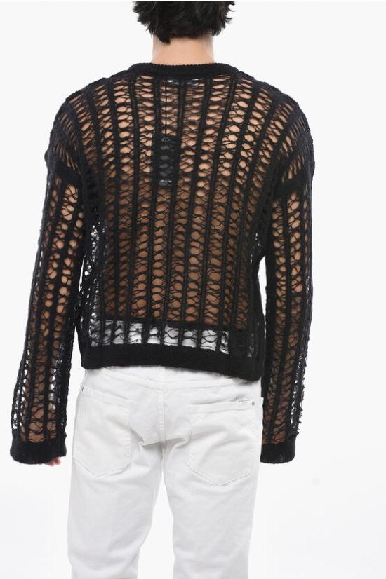  디스퀘어드2 스웨터 S71HA1122 S17953 900 Black - DSQUARED2