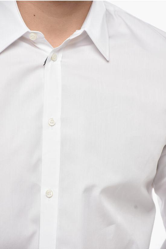  디스퀘어드2 긴팔 셔츠 S74DM0306 S36275 100 White - DSQUARED2