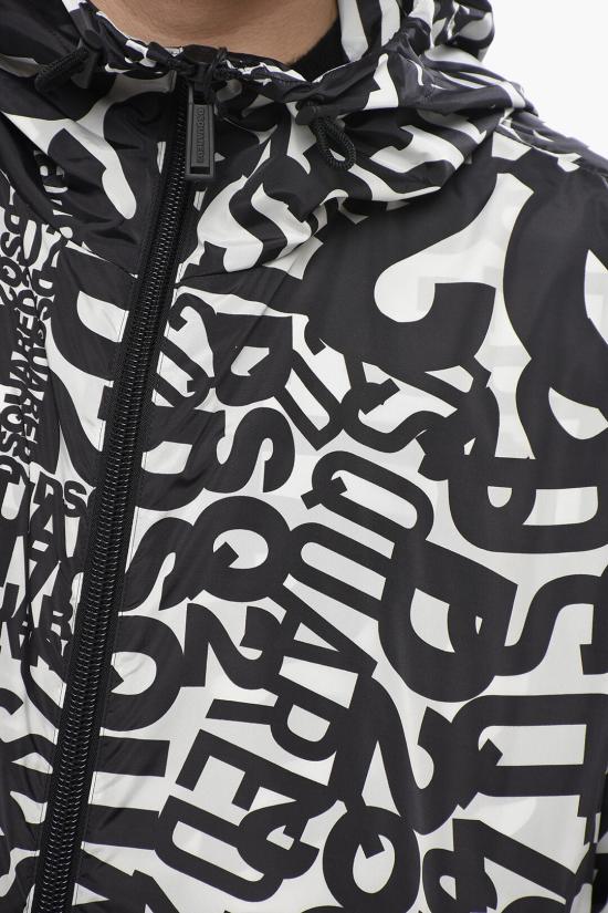  디스퀘어드2 패딩 S74AM1161 S53122 001S Black White - DSQUARED2