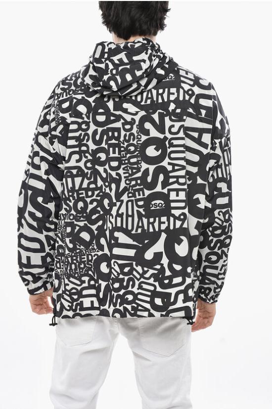  디스퀘어드2 자켓 S74AM1161 S53122 001S Black White - DSQUARED2