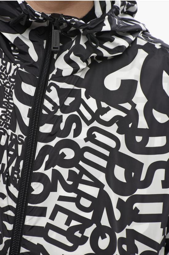  디스퀘어드2 자켓 S74AM1161 S53122 001S Black White - DSQUARED2