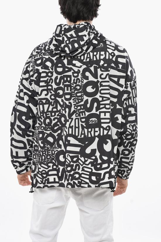  디스퀘어드2 패딩 S74AM1161 S53122 001S Black White - DSQUARED2