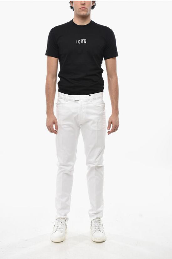  디스퀘어드2 치노 팬츠 S71KA0984 S39021 100 White - DSQUARED2