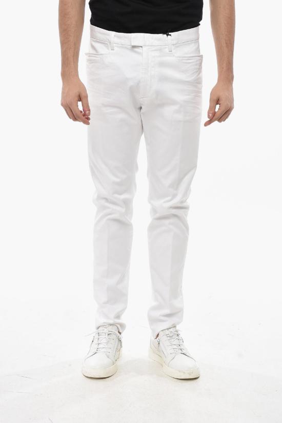  디스퀘어드2 치노 팬츠 S71KA0984 S39021 100 White