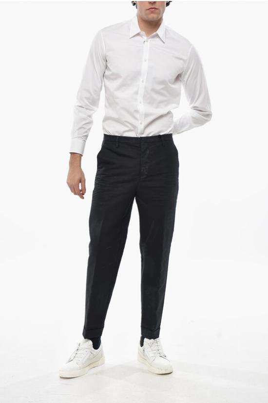  디스퀘어드2 치노 팬츠 S71KA0524 S36606 090 Black - DSQUARED2