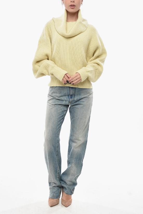  사 수 파이 터틀넥 W23612 BA 0400 Yellow - SA SU PHI