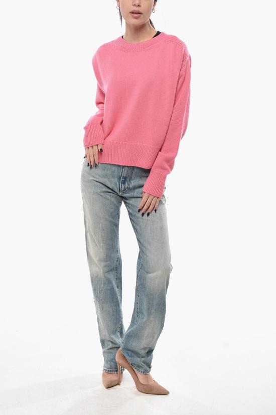  사 수 파이 스웨터 W23603 WS 0250 Pink - SA SU PHI
