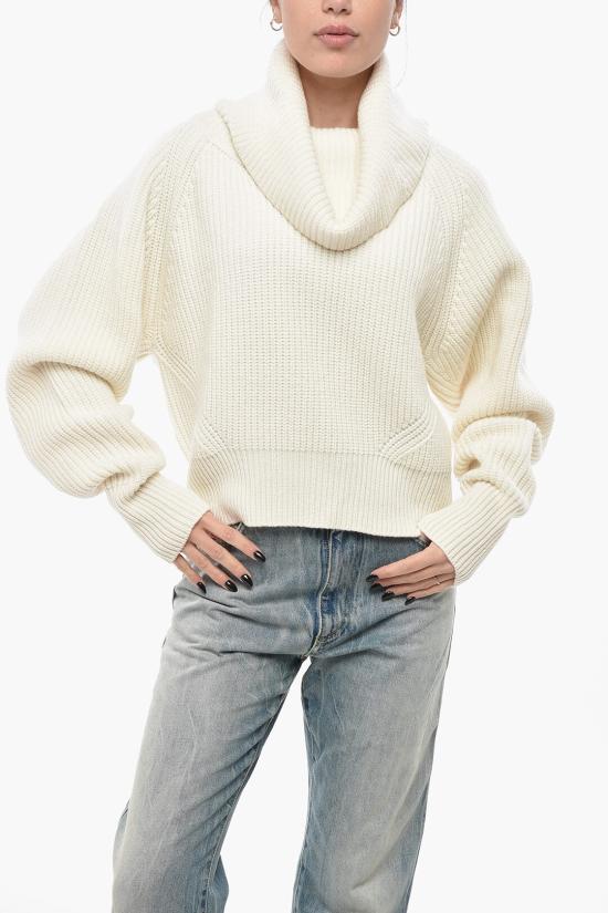  사 수 파이 터틀넥 W23612 BA 0101 White