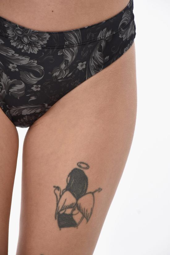  베르사체 비키니 수영복 1012771 1A09498 5BC10 Nero Grigio - VERSACE