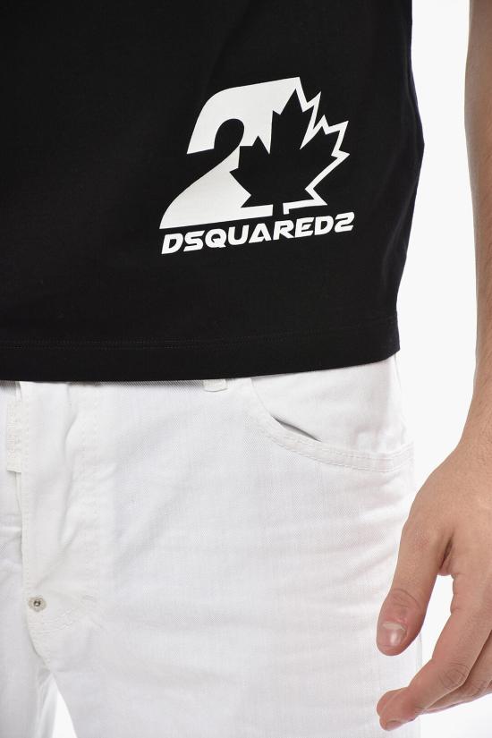  디스퀘어드2 반팔 티셔츠 S74GD1198 S23009 900 Black - DSQUARED2