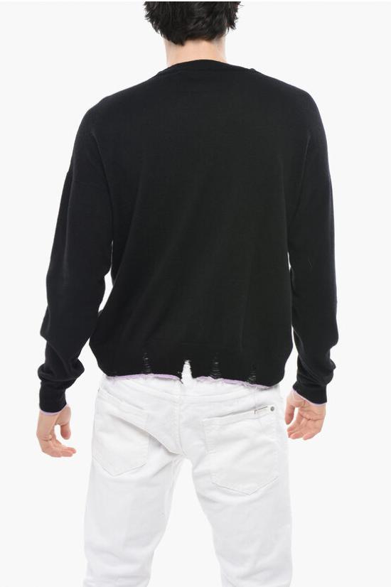  디스퀘어드2 스웨터 S74HA1372 S18326 964 Black - DSQUARED2