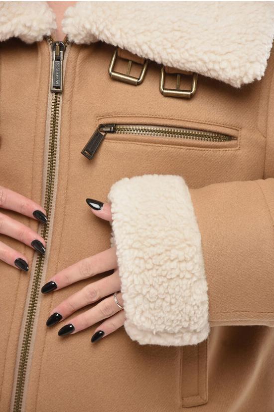  디스퀘어드2 무스탕 S72AM1082 S53003 124 Beige - DSQUARED2