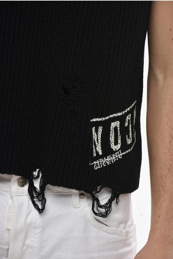  디스퀘어드2 니트 베스트 S79HA0016 S18432 900 - DSQUARED2