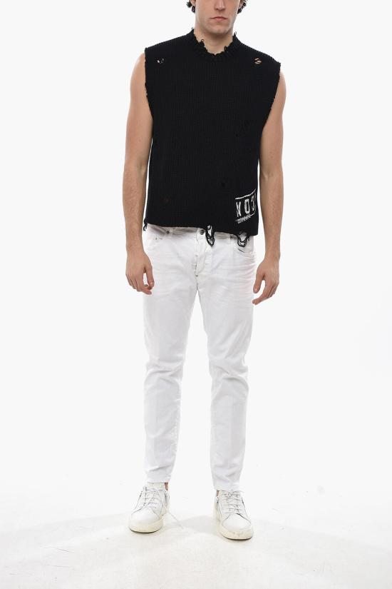  디스퀘어드2 니트 베스트 S79HA0016 S18432 900 - DSQUARED2