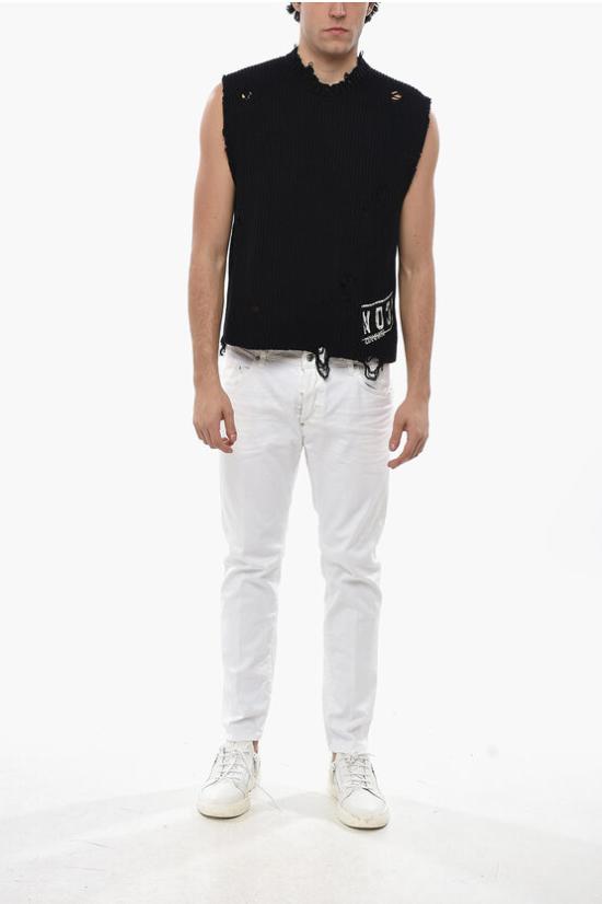  디스퀘어드2 니트 베스트 S79HA0016 S18432 900 - DSQUARED2