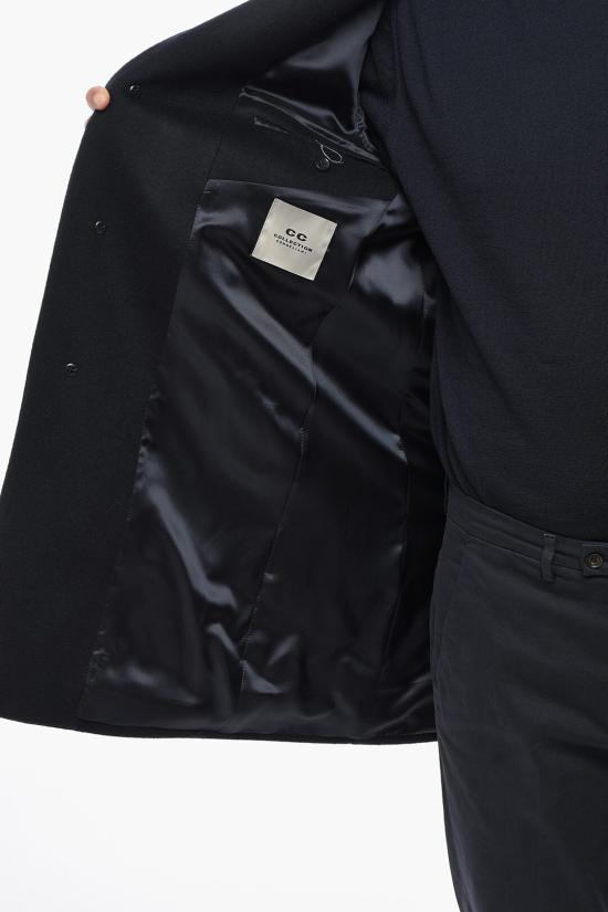  꼬르넬리아니 코트 261A17 2662358 001 Midnight blue - CORNELIANI