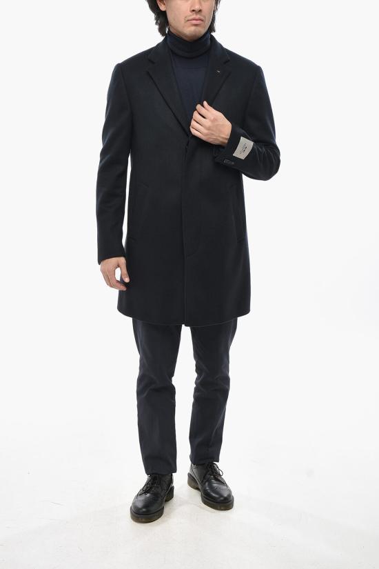  꼬르넬리아니 코트 261A17 2662358 001 Midnight blue - CORNELIANI